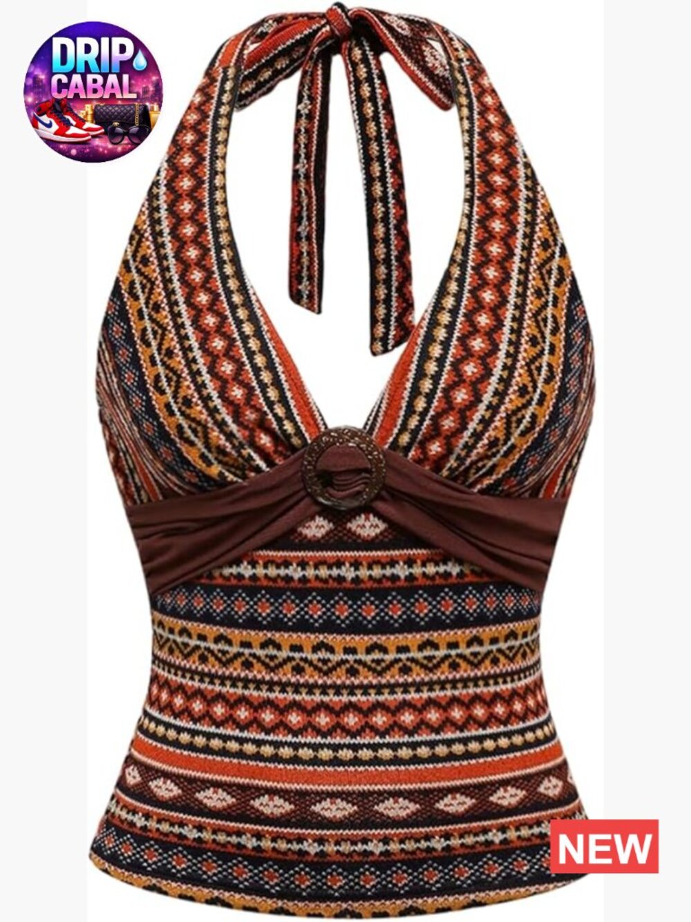 Cowgirl Halter Top Boho Hippie Going Out Tops Country Concert Outfits